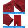 imageCOOFANDY Mens Tracksuit 2 Piece Hoodie Sweatsuit Sets Casual Jogging Athletic SuitsRed