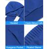 imageCOOFANDY Mens Tracksuit 2 Piece Hoodie Sweatsuit Sets Casual Jogging Athletic SuitsRoyal Blue