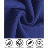 imageCOOFANDY Mens Tracksuits 2 Pieces Waffle Hoodies Sweatsuit Sets Sports Jogging Suit SetBlue