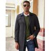 imageCOOFANDY Mens V Neck Sweater Lightweight Knitted Pullover SweatersArmy Green