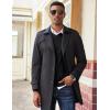 imageCOOFANDY Mens V Neck Sweater Lightweight Knitted Pullover SweatersBlack