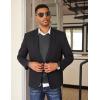 imageCOOFANDY Mens V Neck Sweater Lightweight Knitted Pullover SweatersDark Grey