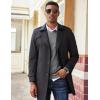 imageCOOFANDY Mens V Neck Sweater Lightweight Knitted Pullover SweatersLight Grey