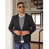 imageCOOFANDY Mens V Neck Sweater Lightweight Knitted Pullover SweatersLight Grey