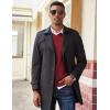 imageCOOFANDY Mens V Neck Sweater Lightweight Knitted Pullover SweatersRed