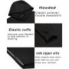 imageCOOFANDY Mens Workout Sweatshirts Long Sleeve Muscle Fit Athletic Gym Hoodies Pullover1 Black