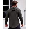 imageCOOFANDY Mens Workout Sweatshirts Long Sleeve Muscle Fit Athletic Gym Hoodies PulloverGrey 1