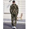 imageCOOFANDY Sweatsuits for Men 2 Piece Tracksuit Casual Athletic Jogging Suit Hooded SetCamo