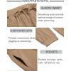 imageCOOFANDY Sweatsuits for Men 2 Piece Tracksuit Casual Athletic Jogging Suit Hooded SetKhaki