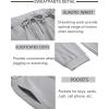 imageCOOFANDY Sweatsuits for Men 2 Piece Tracksuit Casual Athletic Jogging Suit Hooded SetLight Grey