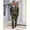 imageCOOFANDY Sweatsuits for Men 2 Piece tracksuit Sets Full Zip Hoodie Sweatpants for Men Casual Sports Jogging Suits S4XLGreen Camo