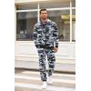 imageCOOFANDY Sweatsuits for Men 2 Piece tracksuit Sets Full Zip Hoodie Sweatpants for Men Casual Sports Jogging Suits S4XLGrey Camo