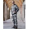 imageCOOFANDY Sweatsuits for Men 2 Piece tracksuit Sets Full Zip Hoodie Sweatpants for Men Casual Sports Jogging Suits S4XLGrey Camo