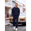 imageCOOFANDY Sweatsuits for Men 2 Piece tracksuit Sets Full Zip Hoodie Sweatpants for Men Casual Sports Jogging Suits S4XLNavy Blue