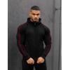 imageCOOFANDY Tracksuit Mens with Zipper Pockets Full Zip Hoodie Sweatsuit 2 Pieces Running Jogging Sports Casual Sweat SuitsBblack