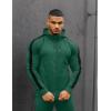 imageCOOFANDY Tracksuit Mens with Zipper Pockets Full Zip Hoodie Sweatsuit 2 Pieces Running Jogging Sports Casual Sweat SuitsGreen
