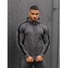 imageCOOFANDY Tracksuit Mens with Zipper Pockets Full Zip Hoodie Sweatsuit 2 Pieces Running Jogging Sports Casual Sweat SuitsGrey