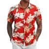 Multi Flowers Red