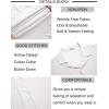 imageCOOFANDY Mens Beach Shirt Short Sleeve Button Down Shirts Casual Cuban Collared Summer Vacation Tropical ShirtsWhite