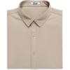 imageCOOFANDY Mens Button Down Shirt Short Sleeve Casual Shirt for Men Summer Business Casual Dress ShirtBeige
