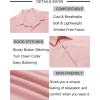 imageCOOFANDY Mens Button Down Shirt Short Sleeve Casual Shirts Beach Summer Linen Shirts Wedding Vacation ShirtPink