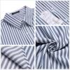 imageCOOFANDY Mens Casual Button Down Shirt Long Sleeve Untucked Chambray Shirt Wrinkle Free Dress ShirtsBlue