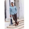 imageCOOFANDY Mens Casual Button Down Shirt Long Sleeve Wrinkle Free Shirts Stretch Dress ShirtLight Blue
