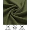 imageCOOFANDY Mens Casual Button Down Shirt Short Sleeve Textured Summer Cuban Beach ShirtsArmy Green
