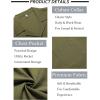imageCOOFANDY Mens Casual Button Down Shirts Short Sleeve Summer Beach Shirt Fashion Textured Shirts with PocketArmy Green