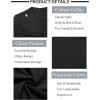 imageCOOFANDY Mens Casual Button Down Shirts Short Sleeve Summer Beach Shirt Fashion Textured Shirts with PocketBlack