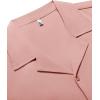imageCOOFANDY Mens Casual Button Down Shirts Short Sleeve Summer Beach Shirt Fashion Textured Shirts with PocketPink
