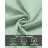 imageCOOFANDY Mens Casual Button Down Shirts Short Sleeve Textured Shirt Summer Beach Shirts for MenIce Green