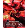 imageCOOFANDY Mens Casual Button Down Shirts Short Sleeve Textured Shirt Summer Beach Shirts for MenSunset  Coconut Tree