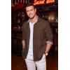 imageCOOFANDY Mens Casual Dress Shirt Button Down Shirts LongSleeve Plaid Collar Denim Work ShirtType 01  Brown