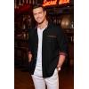 imageCOOFANDY Mens Casual Dress Shirt Button Down Shirts LongSleeve Plaid Collar Denim Work ShirtType 02  Black