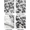imageCOOFANDY Mens Casual Linen Shirt Short Sleeve Button Down Shirt Summer Beach Hawaiian ShirtsPineapplewhite