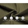 imageCOOFANDY Mens Casual Shirts Short Sleeve Button Down Shirts Fashion Textured Summer Beach ShirtArmy Green