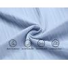 imageCOOFANDY Mens Casual Shirts Short Sleeve Button Down Shirts Fashion Textured Summer Beach ShirtLight Blue