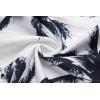 imageCOOFANDY Mens Casual Shirts Short Sleeve Button Down Shirts Fashion Textured Summer Beach ShirtWhitecoconut Tree