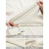 imageCOOFANDY Mens Casual Shirts Short Sleeve Waffle Knit Button Down Shirt Wrinkle Free Summer Beach TopsBeige