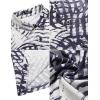 imageCOOFANDY Mens Casual Short Sleeve Button Down Shirt Textured Summer Beach ShirtPrintedpalm Tree