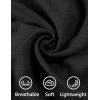 imageCOOFANDY Mens Casual Short Sleeve Button Down Shirts Cuban Linen Textured Shirt Summer Beach WearBlack