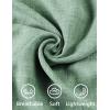 imageCOOFANDY Mens Casual Short Sleeve Button Down Shirts Cuban Linen Textured Shirt Summer Beach WearSage Green