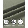 imageCOOFANDY Mens Cool Button Down Shirt Short Sleeve Summer Beach Shirts Linen Texture Casual Shirts with PocketArmy Green