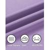 imageCOOFANDY Mens Cool Button Down Shirt Short Sleeve Summer Beach Shirts Linen Texture Casual Shirts with PocketPurple
