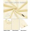 imageCOOFANDY Mens Cotton Linen Shirts Short Sleeve Casual Shirts Summer Button Down Shirt Linen Beach Vacation ShirtBeige