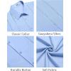 imageCOOFANDY Mens Cuban Guayabera Shirt Summer Beach Vacation Shirt Casual Short Sleeve Button Down Resort WearAngel Falls