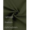 imageCOOFANDY Mens Dress Shirts Short Sleeve Lightweight Wrinkle Free Untucked Button Down ShirtArmy Green