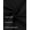 imageCOOFANDY Mens Dress Shirts Short Sleeve Lightweight Wrinkle Free Untucked Button Down ShirtBlack