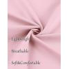 imageCOOFANDY Mens Dress Shirts Short Sleeve Lightweight Wrinkle Free Untucked Button Down ShirtLight Pink